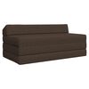 vidaXL Sofa na razvlačenje Sivosmeđa 120 x 60 x 49 cm Tkanina