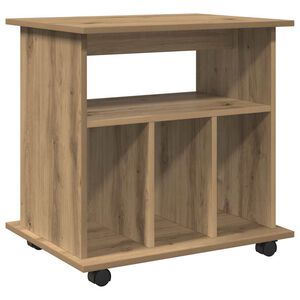 vidaXL Rolo ormarić Artisan hrast 60x45x60 cm izrađeno drvo
