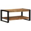 vidaXL Stol za kavu 90x50x38 cm Puno grubo drvo Mango
