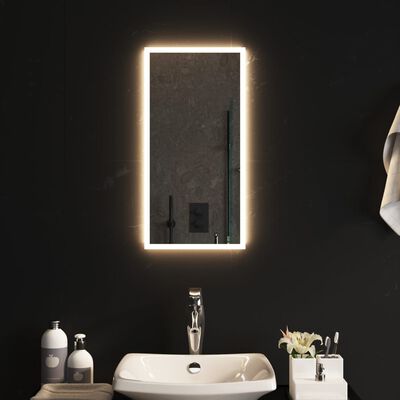 vidaXL LED kupaonsko ogledalo 30x60 cm