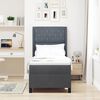 vidaXL Krevet s opruga kutije s madracem Tamno siva 80 x 200 cm Bar&scaron;un