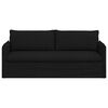 vidaXL Sofa 180cm Crna Metal