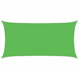 vidaXL Jedro za za&scaron;titu od sunca 160 g/m&sup2; svjetlozeleno 2 x 3,5 m HDPE