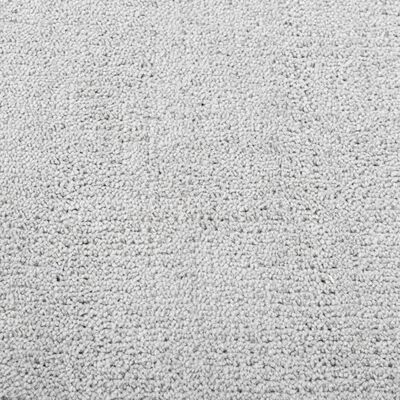 vidaXL Tepih OVIEDO kratkih vlakana sivi 80 x 250 cm