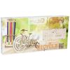 425873 Wood Trick Wooden Scale Model Kit Bicycle