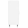 vidaXL Komoda sjajna bijela 34,5 x 34 x 90 cm od konstruiranog drva