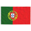 vidaXL Portugalska zastava 90 x 150 cm