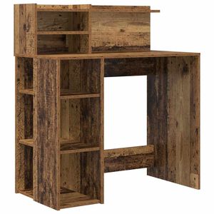 vidaXL Stol Staro drvo Konstruirano drvo 90 x 48 x 101,5 cm