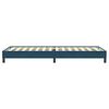 vidaXL Box Spring krevet bez madracem tamnoplavi 100x220 cm bar&scaron;un