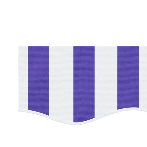 vidaXL Zamjenska tkanina za rub tende plavo-bijela prugasta 6 m