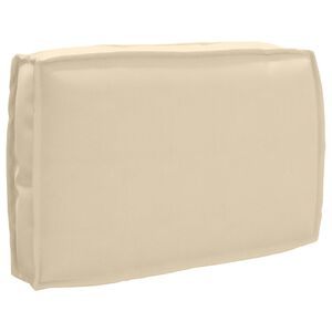 vidaXL Jastuk Bež 60 x 40 x 12 cm Oxford tkanina