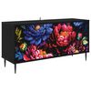 vidaXL TV ormar KIEL 102 x 33 x 51 cm Crni hrast Konstruirano drvo