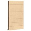 vidaXL Ormarić za CD-ove smeđi hrast 102x23x177,5 cm konstruirano drvo