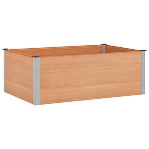 vidaXL Povi&scaron;ena vrtna gredica Smeđa 150 x 100 x 54 cm