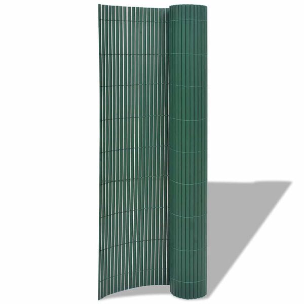 vidaXL Vrtna Ograda Zelena 150 x 300 cm PVC