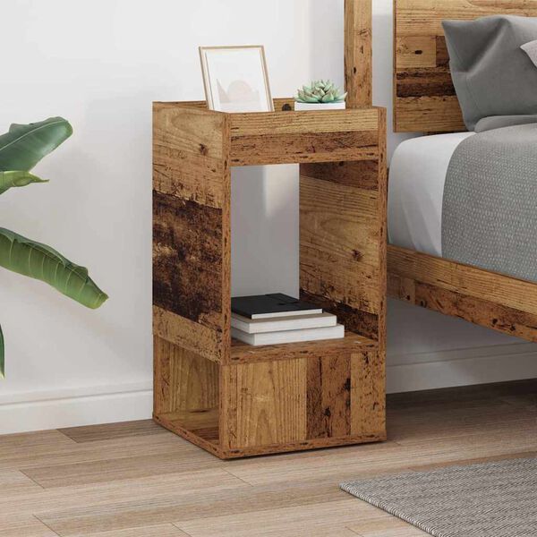 vidaXL Konačna Stolić Staro drvo 30 x 30 x 56 cm Konstruirano drvo