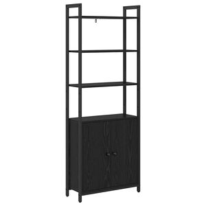 vidaXL Ormarić za knjige 6 razina 60 x 24 x 161 cm Konstruirano drvo