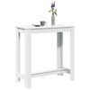 vidaXL Barski stol bijeli 102 x 50 x 103,5 cm konstruirano drvo