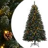 vidaXL Umjetno božićno drvce sa 150 LED žarulja 150 cm