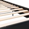 vidaXL Okvir kreveta crni 90 x 200 cm konstruirano drvo i metal