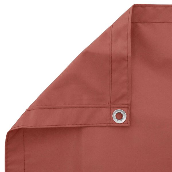 vidaXL Balcony ekran Terakota 110 x 700 cm Oxford tkanina