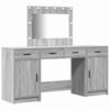 vidaXL Toaletni stol 3 kom. Siva 78,5 x 41 x 135 cm Konstruirano drvo