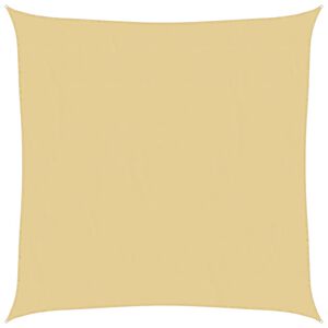 vidaXL Jedro protiv sunca boje pijeska 2x2 m 100 % poliester Oxford