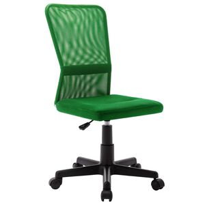 vidaXL Uredska stolica zelena 44 x 52 x 100 cm od mrežaste tkanine