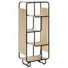 vidaXL Visoka komoda Hrast sonoma 60 x 37.5 x 144 cm Prerađeno drvo