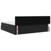 vidaXL Krevet s od storage s madracem Crna 200 x 200 cm Bar&scaron;un