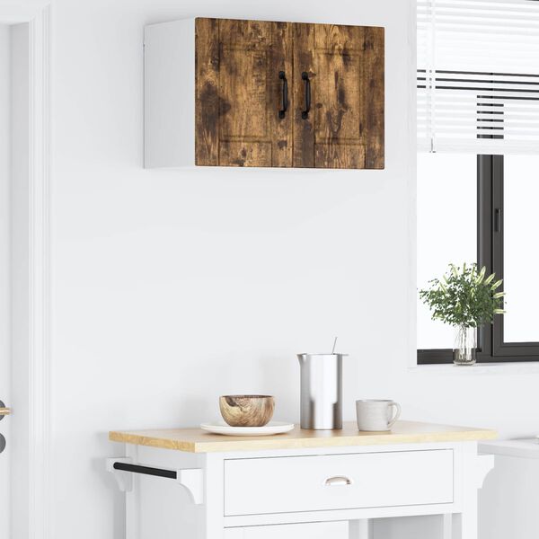 vidaXL Kuhinjski ormarić s policom Dimljeni hrast 60 x 31 x 40 cm