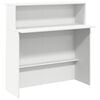 vidaXL Recepcijski stol Bijeli 100x50x103,5 cm Inženirsko drvo