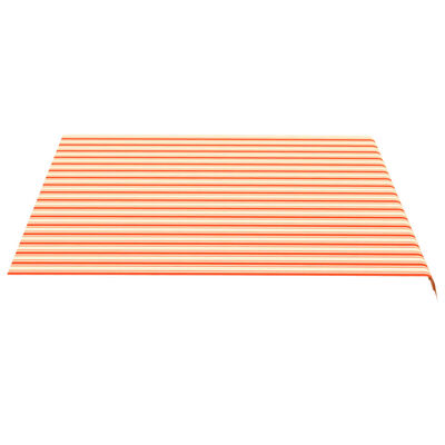 vidaXL Zamjenska tkanina za tendu žuto-narančasta 4 x 3,5 m