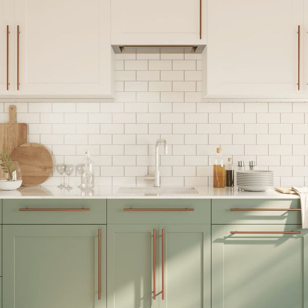 vidaXL Ručke za ormarić 5 kom brončane 320 mm od nehrđajućeg čelika