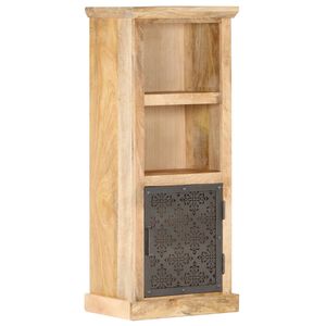 vidaXL Visoka komoda s vratima 45 x 32 x 110 cm od masivnog drva manga