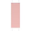 vidaXL Plisirana zavjesa Roza 45x150 cm &Scaron;irina tkanine 44,4 cm Poliester
