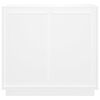 vidaXL Komoda bijela 80 x 34 x 75 cm od konstruiranog drva