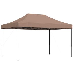 vidaXL &Scaron;ator za zabave 292 x 440 x 315 cm Smeđa Oxford tkanina