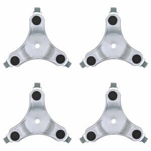 vidaXL Valjci za namje&scaron;taj 4 kom 16x14,5x5,5 cm Čelik 180 kg