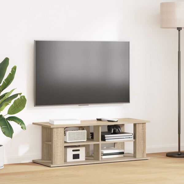 vidaXL Stalak za TV Sonoma hrast 96 x 35 x 33,5 cm