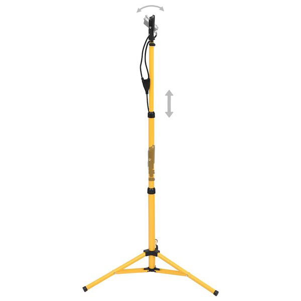 vidaXL LED reflektor sa stativom 2 x 20 W hladni bijeli