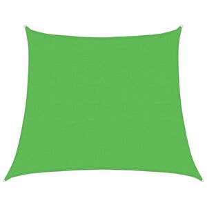 vidaXL Jedro za za&scaron;titu od sunca 160 g/m&sup2; Trapezoidno svijetlozeleno 4/5x4 m HDPE
