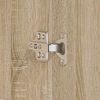 vidaXL Ormar za cipele Sonoma hrast 80 x 39 x 178 cm Konstruirano drvo