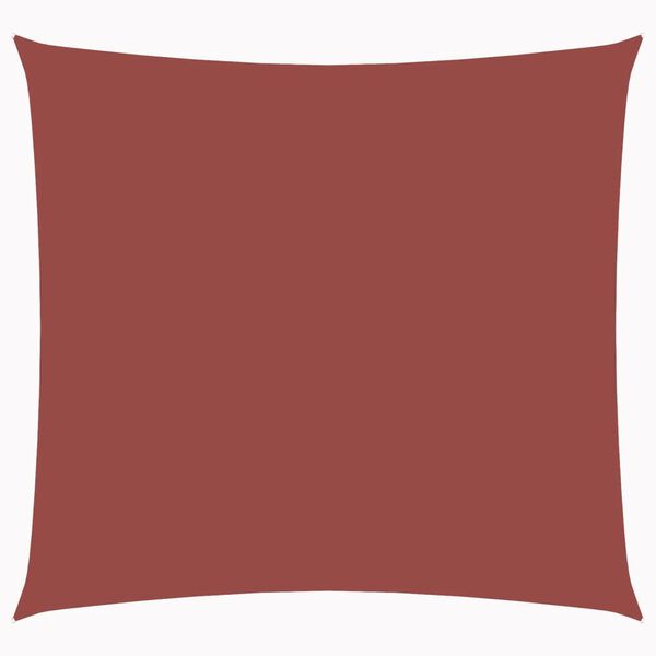 vidaXL Jedro protiv sunca od tkanine četvrtasto 2,5 x 2,5 m boja cigle