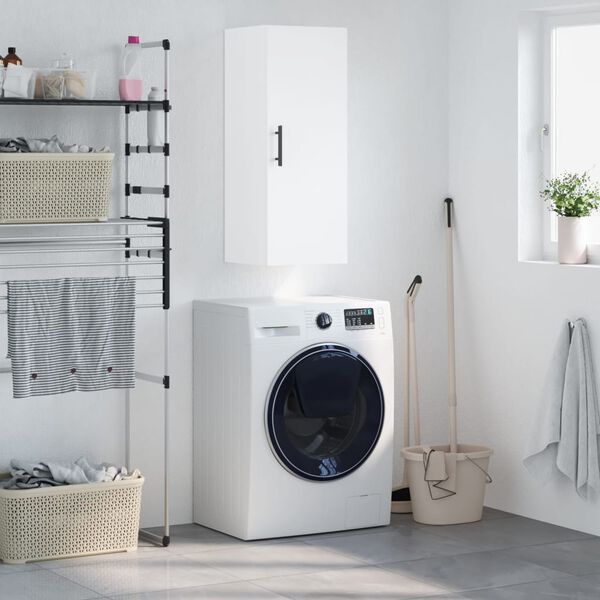 vidaXL Zidni ormarić bijeli 34,5 x 34 x 90 cm