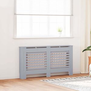vidaXL Pokrov za radijator antracit 152 x 19 x 81,5 cm MDF