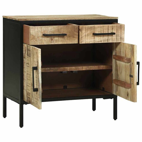 vidaXL Sideboard Smeđa 70 x 35 x 70 cm Čvrsto drvo manga