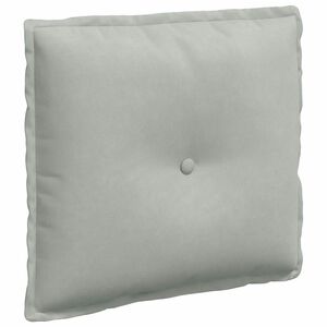 vidaXL Jastuk za leđa Svjetlosiva 50 x 45 cm Kordura tekstil