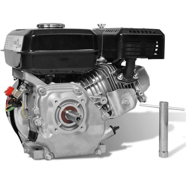 Crni benzinski motor 6,5 KS 4,8 kW