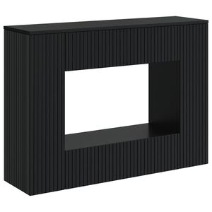 vidaXL Konzolna stolica Crna 101 x 29 x 74 cm Konstrukcijsko drvo